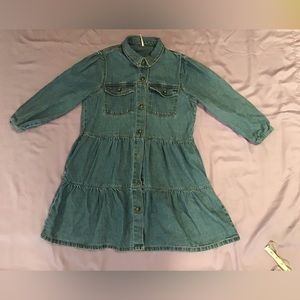 Free people denim dress